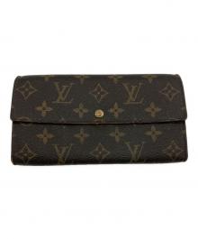 LOUIS VUITTON（ルイ ヴィトン）の古着「ポルトフォイユ・サラ」｜ブラウン