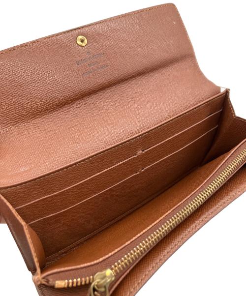LOUIS VUITTON（ルイ ヴィトン）LOUIS VUITTON (ルイ ヴィトン) ポルトフォイユ・サラ ブラウンの古着・服飾アイテム