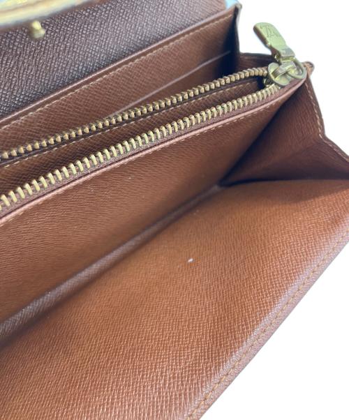 LOUIS VUITTON（ルイ ヴィトン）LOUIS VUITTON (ルイ ヴィトン) ポルトフォイユ・サラ ブラウンの古着・服飾アイテム