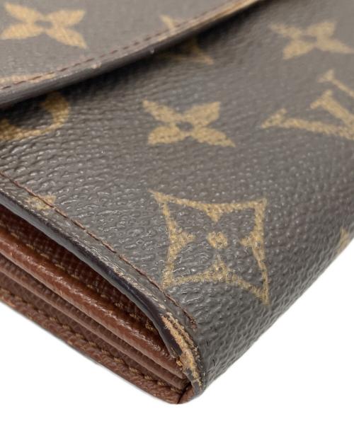 LOUIS VUITTON（ルイ ヴィトン）LOUIS VUITTON (ルイ ヴィトン) ポルトフォイユ・サラ ブラウンの古着・服飾アイテム