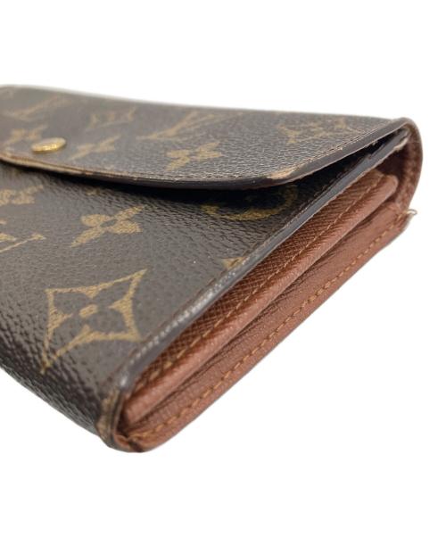 LOUIS VUITTON（ルイ ヴィトン）LOUIS VUITTON (ルイ ヴィトン) ポルトフォイユ・サラ ブラウンの古着・服飾アイテム