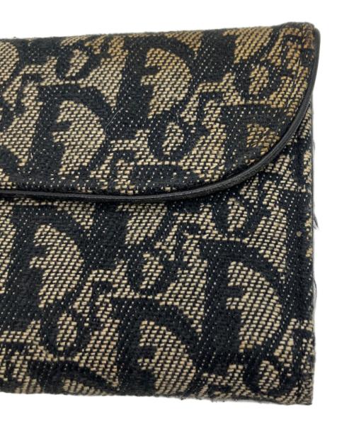 Christian Dior（クリスチャン ディオール）Christian Dior (クリスチャン ディオール) 3つ折り財布 ネイビーの古着・服飾アイテム