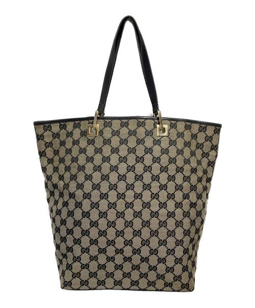 GUCCI（グッチ）GUCCI (グッチ) トートバッグ ブラックの古着・服飾アイテム