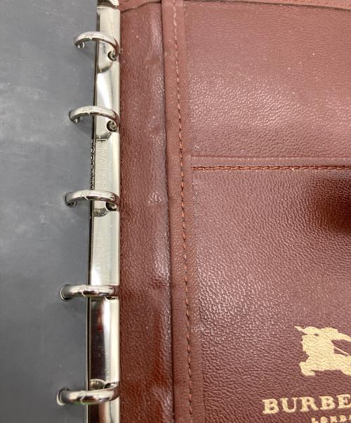 BURBERRY（バーバリー）BURBERRY (バーバリー) 手帳カバー ブラウンの古着・服飾アイテム