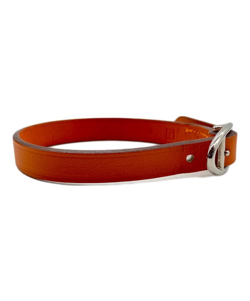 HERMES（エルメス）HERMES (エルメス) Api アピ ブレスレット オレンジの古着・服飾アイテム