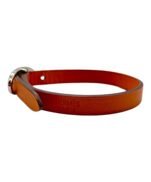 HERMES（エルメス）HERMES (エルメス) Api アピ ブレスレット オレンジの古着・服飾アイテム