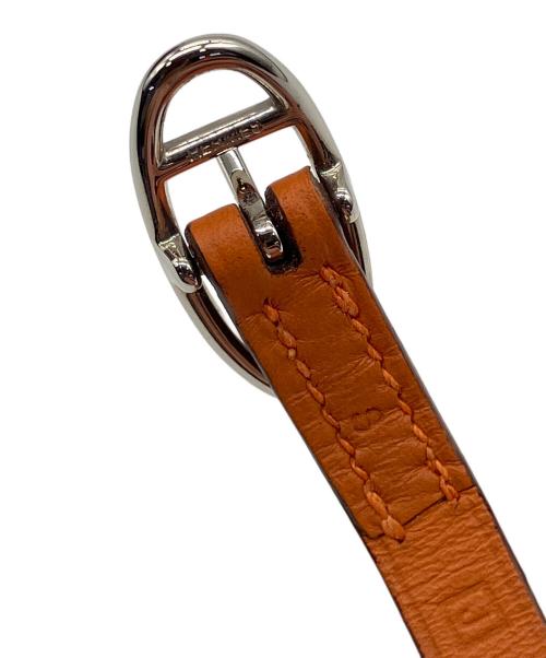 HERMES（エルメス）HERMES (エルメス) Api アピ ブレスレット オレンジの古着・服飾アイテム