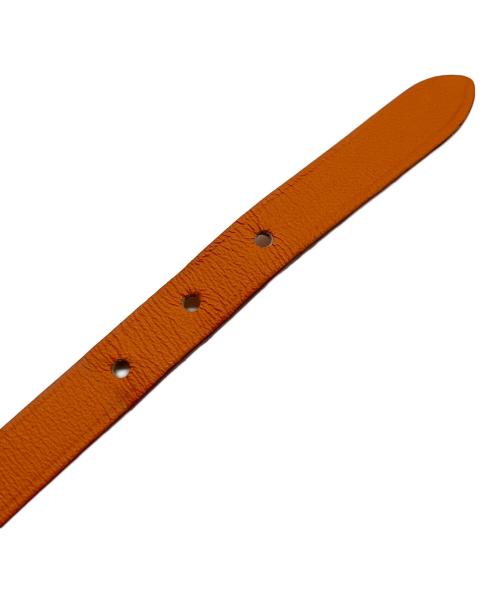 HERMES（エルメス）HERMES (エルメス) Api アピ ブレスレット オレンジの古着・服飾アイテム
