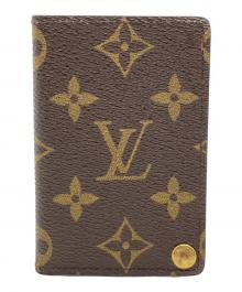 LOUIS VUITTON（ルイ ヴィトン）の古着「ポルト カルト・クレディ プレッシオン」｜ブラウン