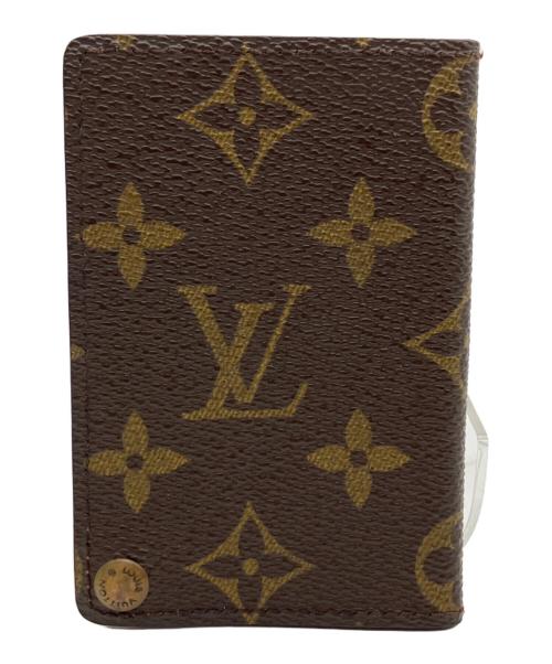 LOUIS VUITTON（ルイ ヴィトン）LOUIS VUITTON (ルイ ヴィトン) ポルト カルト・クレディ プレッシオン ブラウンの古着・服飾アイテム
