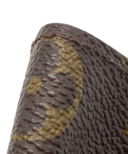 LOUIS VUITTON（ルイ ヴィトン）LOUIS VUITTON (ルイ ヴィトン) ポルト カルト・クレディ プレッシオン ブラウンの古着・服飾アイテム