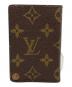 LOUIS VUITTON (ルイ ヴィトン) ポルト カルト・クレディ プレッシオン ブラウン：8000円
