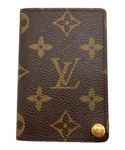 LOUIS VUITTON（ルイ ヴィトン）LOUIS VUITTON (ルイ ヴィトン) カードケース ブラウンの古着・服飾アイテム