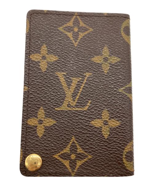 LOUIS VUITTON（ルイ ヴィトン）LOUIS VUITTON (ルイ ヴィトン) カードケース ブラウンの古着・服飾アイテム
