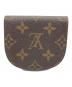 LOUIS VUITTON (ルイ ヴィトン) ポルト モネ グゼ ブラウン：10000円
