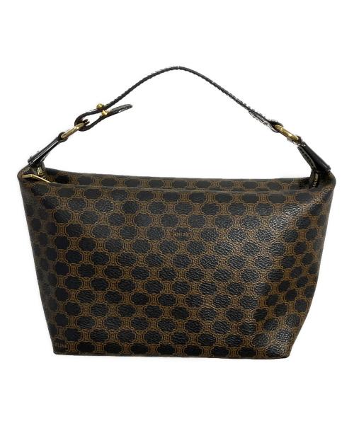 CELINE（セリーヌ）CELINE (セリーヌ) アクセサリーポーチ ブラウン×ブラックの古着・服飾アイテム