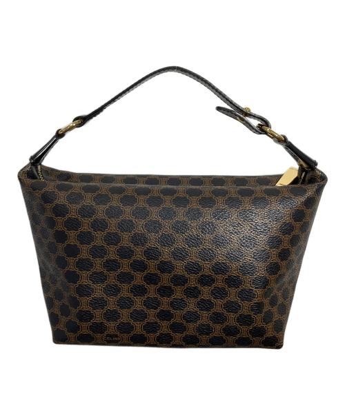 CELINE（セリーヌ）CELINE (セリーヌ) アクセサリーポーチ ブラウン×ブラックの古着・服飾アイテム
