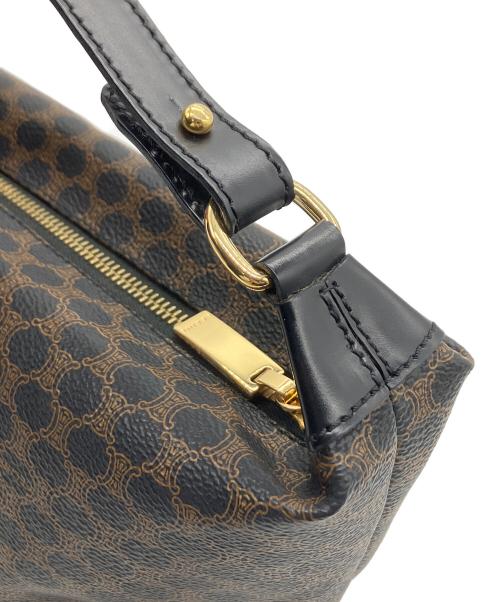 CELINE（セリーヌ）CELINE (セリーヌ) アクセサリーポーチ ブラウン×ブラックの古着・服飾アイテム
