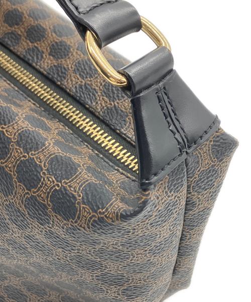 CELINE（セリーヌ）CELINE (セリーヌ) アクセサリーポーチ ブラウン×ブラックの古着・服飾アイテム