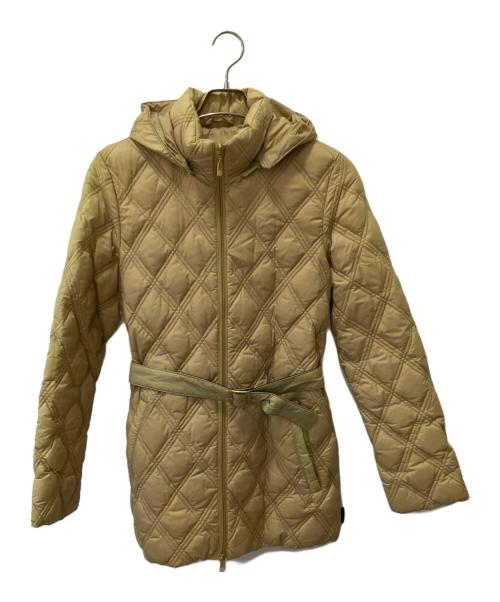 MONCLER（モンクレール）MONCLER (モンクレール) ダウンコート ベージュ サイズ:2の古着・服飾アイテム