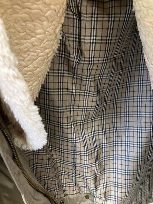 BURBERRY BLUE LABEL（バーバリー ブルー レーベル）BURBERRY BLUE LABEL (バーバリー ブルー レーベル) モッズコート ブラウン サイズ:38の古着・服飾アイテム