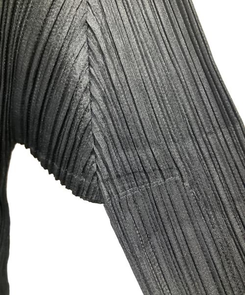 PLEATS PLEASE（プリーツプリーズ）PLEATS PLEASE (プリーツプリーズ) 長袖カットソー ブラック サイズ:3の古着・服飾アイテム