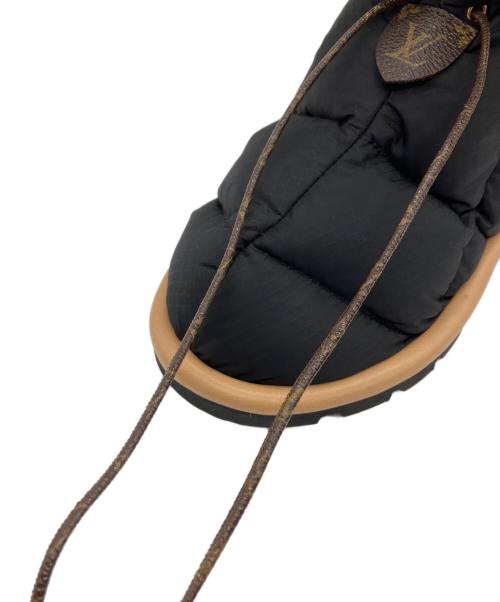 LOUIS VUITTON（ルイ ヴィトン）LOUIS VUITTON (ルイ ヴィトン) ピローライン アンクルブーツ ブラック サイズ:35の古着・服飾アイテム