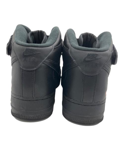 NIKE（ナイキ）NIKE (ナイキ) SUPREME (シュプリーム)  Air Force 1 Mid ブラック サイズ:28.0cmの古着・服飾アイテム