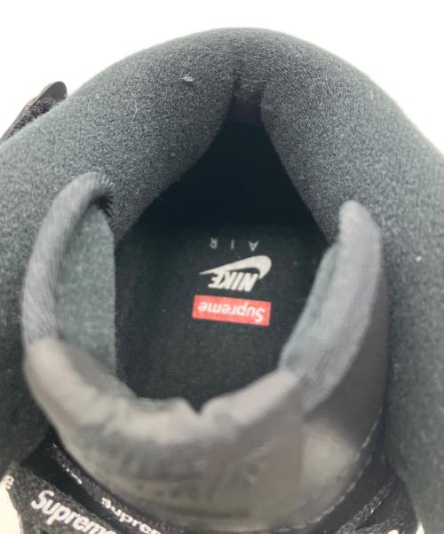 NIKE（ナイキ）NIKE (ナイキ) SUPREME (シュプリーム)  Air Force 1 Mid ブラック サイズ:28.0cmの古着・服飾アイテム