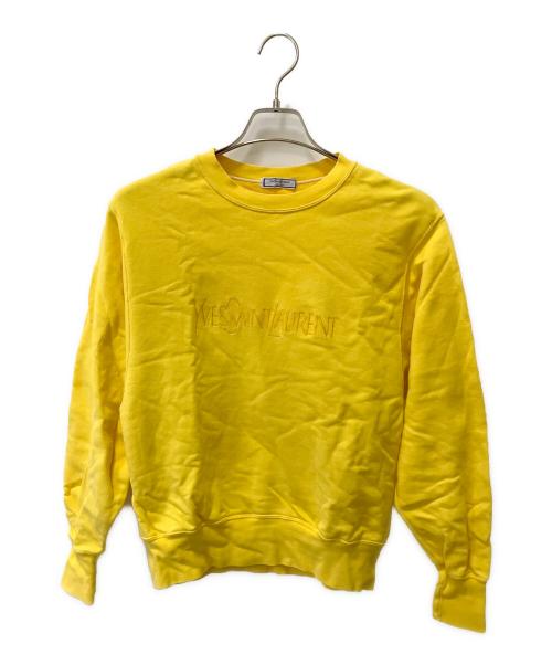 Yves Saint Laurent（イヴサンローラン）Yves Saint Laurent (イヴサンローラン) ヴィンテージスウェット イエロー サイズ:Mの古着・服飾アイテム
