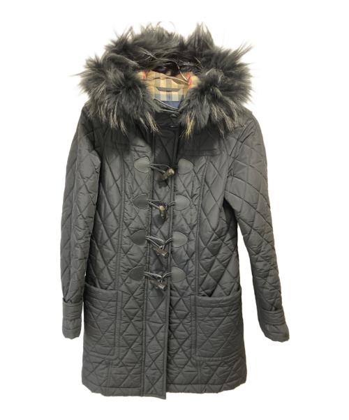 BURBERRY LONDON（バーバリーロンドン）BURBERRY LONDON (バーバリーロンドン) キルティングコート ブラック サイズ:38の古着・服飾アイテム