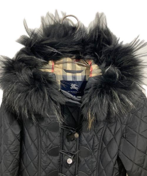 BURBERRY LONDON（バーバリーロンドン）BURBERRY LONDON (バーバリーロンドン) キルティングコート ブラック サイズ:38の古着・服飾アイテム