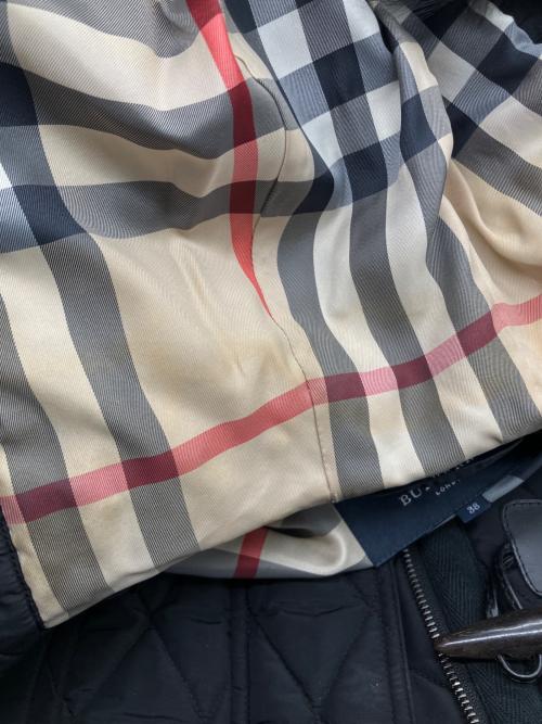 BURBERRY LONDON（バーバリーロンドン）BURBERRY LONDON (バーバリーロンドン) キルティングコート ブラック サイズ:38の古着・服飾アイテム
