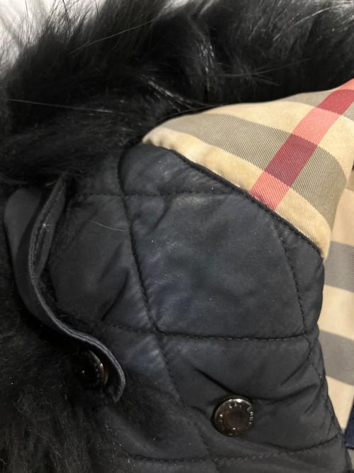 BURBERRY LONDON（バーバリーロンドン）BURBERRY LONDON (バーバリーロンドン) キルティングコート ブラック サイズ:38の古着・服飾アイテム