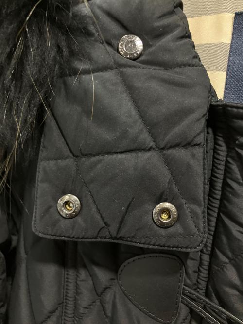BURBERRY LONDON（バーバリーロンドン）BURBERRY LONDON (バーバリーロンドン) キルティングコート ブラック サイズ:38の古着・服飾アイテム