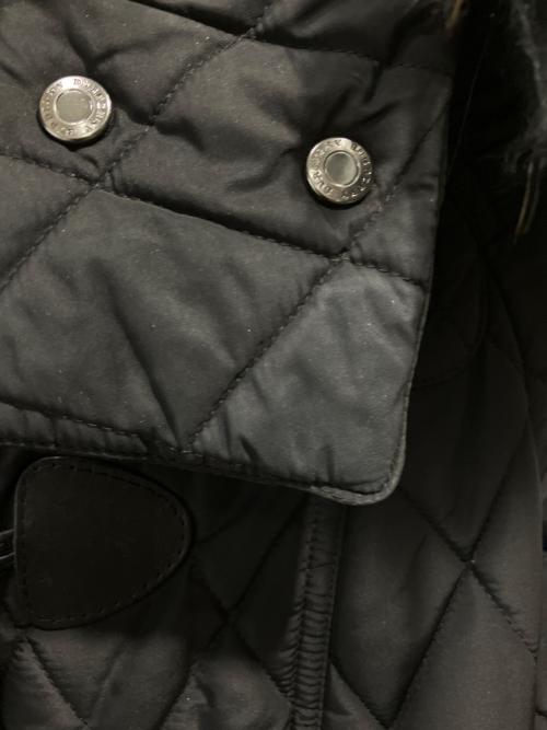 BURBERRY LONDON（バーバリーロンドン）BURBERRY LONDON (バーバリーロンドン) キルティングコート ブラック サイズ:38の古着・服飾アイテム