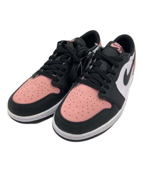 NIKE（ナイキ）NIKE (ナイキ) AIR JORDAN 1 LOW OG ピンク×ブラック サイズ:SIZE 28.5cm 未使用品の古着・服飾アイテム
