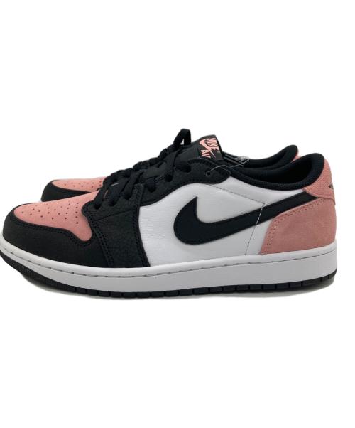NIKE（ナイキ）NIKE (ナイキ) AIR JORDAN 1 LOW OG ピンク×ブラック サイズ:SIZE 28.5cm 未使用品の古着・服飾アイテム