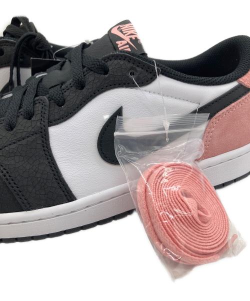 NIKE（ナイキ）NIKE (ナイキ) AIR JORDAN 1 LOW OG ピンク×ブラック サイズ:SIZE 28.5cm 未使用品の古着・服飾アイテム