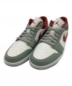 NIKEナイキ）の古着「AIR JORDAN 1 LOW」｜ライトグリーン×レッド