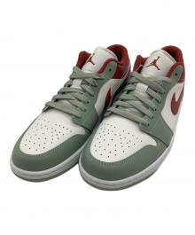 NIKE（ナイキ）の古着「AIR JORDAN 1 LOW」｜ライトグリーン×レッド
