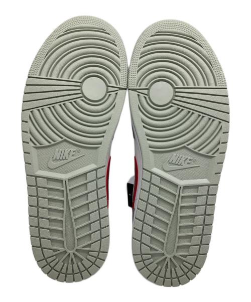 NIKE（ナイキ）NIKE (ナイキ) AIR JORDAN 1 LOW ライトグリーン×レッド サイズ:28.5cm 未使用品の古着・服飾アイテム