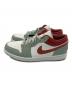 NIKE (ナイキ) AIR JORDAN 1 LOW ライトグリーン×レッド サイズ:28.5cm 未使用品：10000円