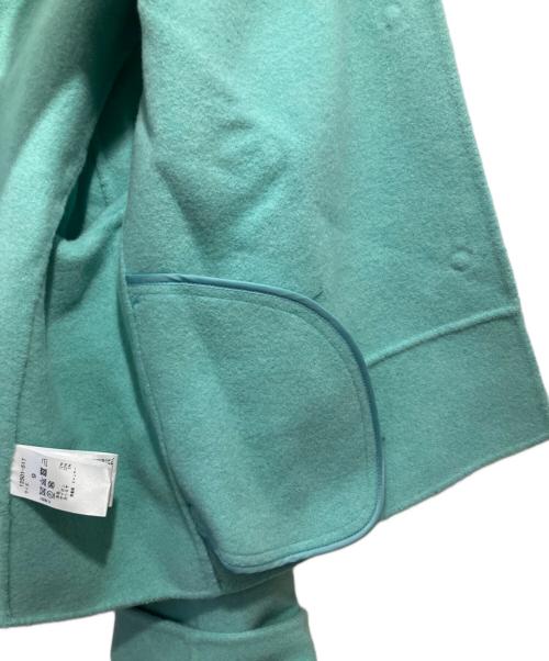 CLASSE（クラッセ）CLASSE (クラッセ) ノーカラージャケット ミントグリーン サイズ:9号 未使用品の古着・服飾アイテム