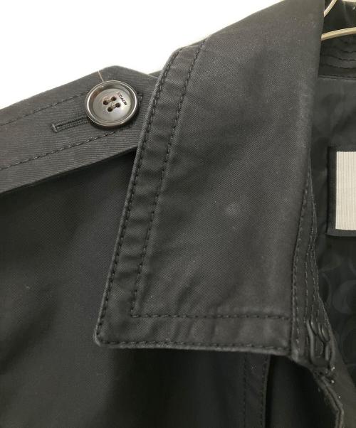 COACH（コーチ）COACH (コーチ) トレンチコート ブラック サイズ:Lの古着・服飾アイテム