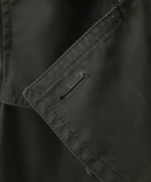 COACH（コーチ）COACH (コーチ) トレンチコート ブラック サイズ:Lの古着・服飾アイテム