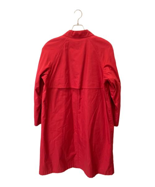 Burberry's（バーバリーズ）Burberry's (バーバリーズ) ライナー付ステンカラーコート レッド サイズ:SIZE 9の古着・服飾アイテム