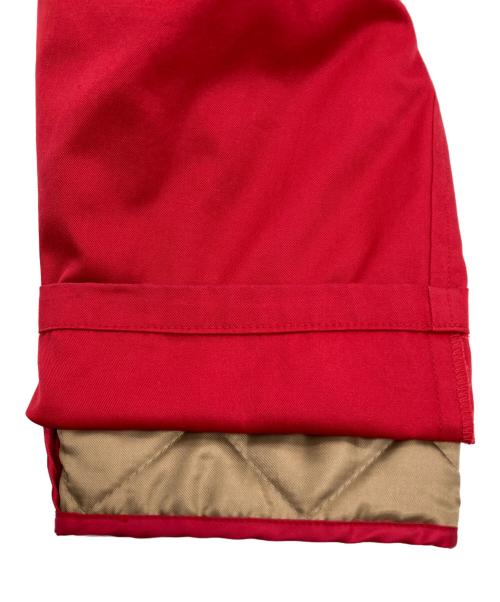 Burberry's（バーバリーズ）Burberry's (バーバリーズ) ライナー付ステンカラーコート レッド サイズ:SIZE 9の古着・服飾アイテム