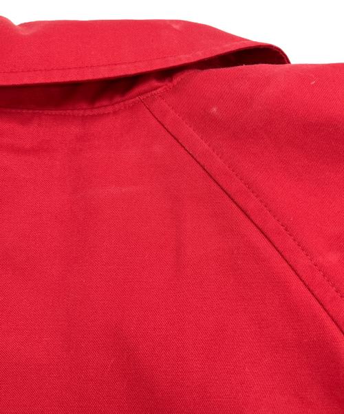 Burberry's（バーバリーズ）Burberry's (バーバリーズ) ライナー付ステンカラーコート レッド サイズ:SIZE 9の古着・服飾アイテム