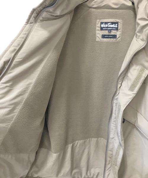 WILD THINGS（ワイルドシングス）WILD THINGS (ワイルドシングス) 別注サプレックスナイロンジャケット ブラウン サイズ:Lの古着・服飾アイテム